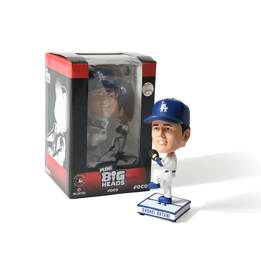 FOCO - SHOHEI OHTANI LA DODGERS 4.5 INCH PITCHING HOME JERSEY MINI BIGHEAD SQUARE BASE 【BHMBPBGMNSQBHJLDSO】