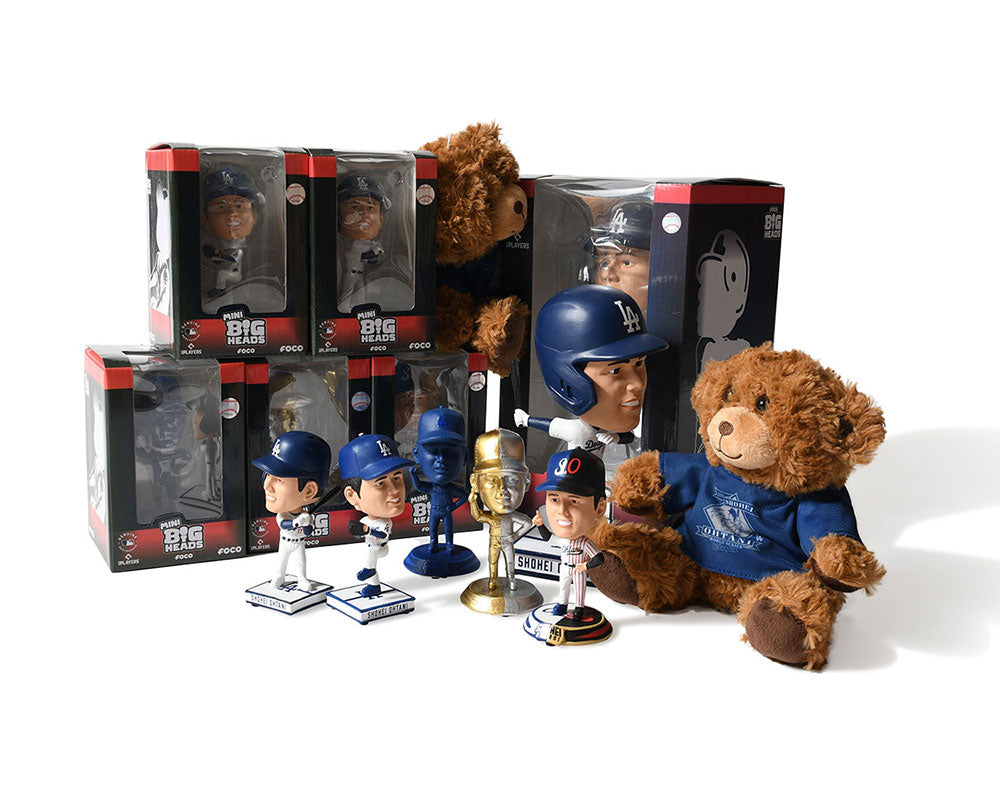 【HOMEGAME Exclusive】 FOCO - SHOHEI OHTANI LA DODGERS SMU 4.5 INCH SPLIT UNIFORM MINI BIGHEAD 4.5 INCH LAJP
