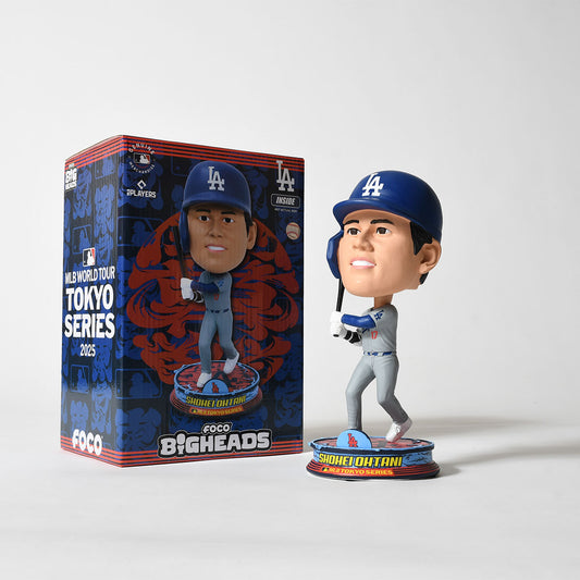 FOCO - Shohei Ohtani LA Dodgers 2025 Toyko Series Away Bighead 9.5 INCH【BHMB25TSBGAJLDSO】