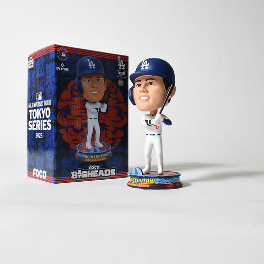 FOCO - Shohei Ohtani LA Dodgers 2025 Toyko Series Home Jersey Bighead 9.5 INCH【BHMB25TSBGHJLDSO】