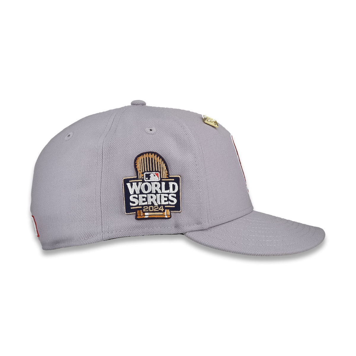 NEW ERA - 59Fifty New York Yankees 2024 World Series Hat Logo Gray  【14668364】