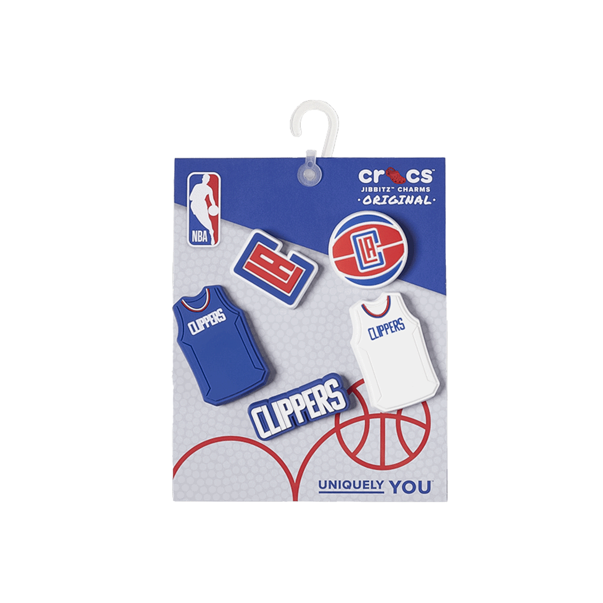 crocs NBA Los Angeles Clippers 5Pck クロックス NBA ロサンゼルス クリッパーズ 5パック【10011801】