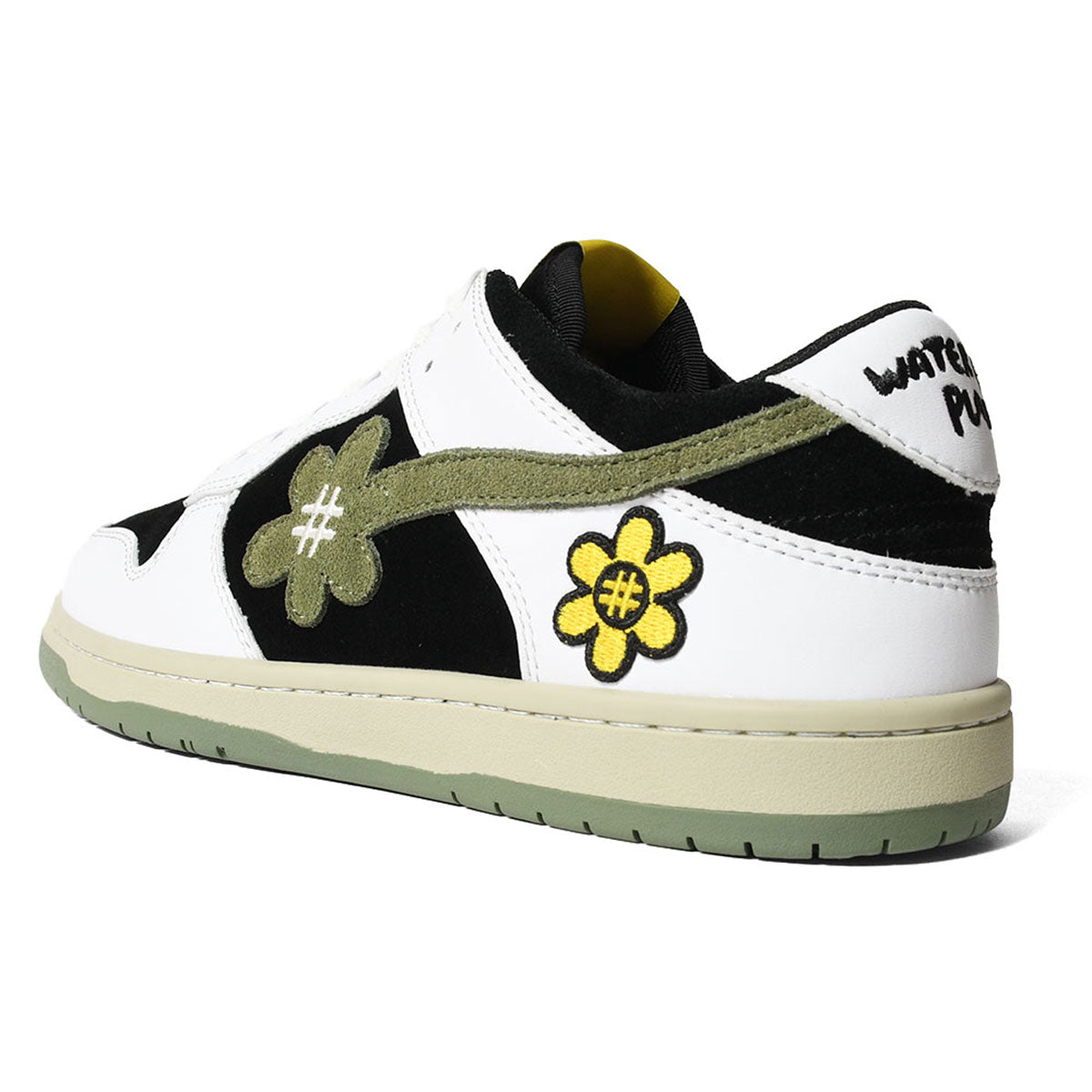 WATER THE PLANT ウォーター ザ プラント SHROOM"WHITE TRUFFLE" KICKS OLIVE GREEN スニーカー 【WTP029】