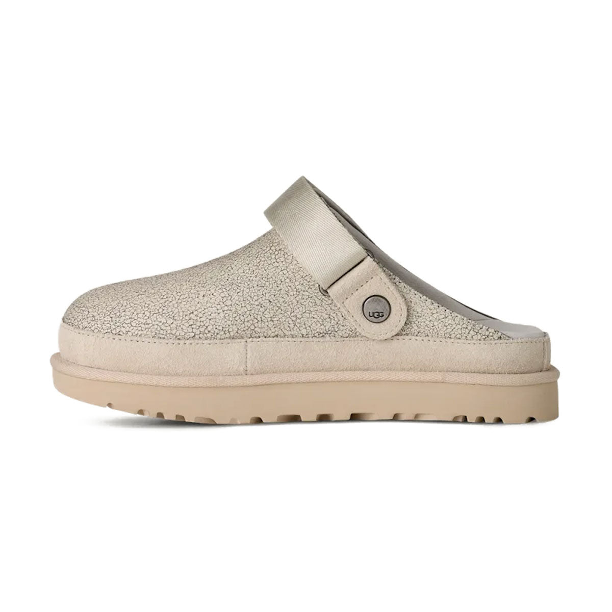 UGG - WMNS GOLDENSTAR CRACKLE CLOG CRACKLE WHITE 【1177853-CRCK-06