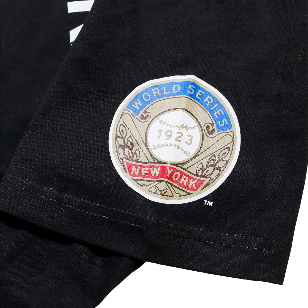 Fanatics - New York Yankees COOPERSTOWN DOUBLE LOGO S/S TEE BLACK 【ML0126SS0007】