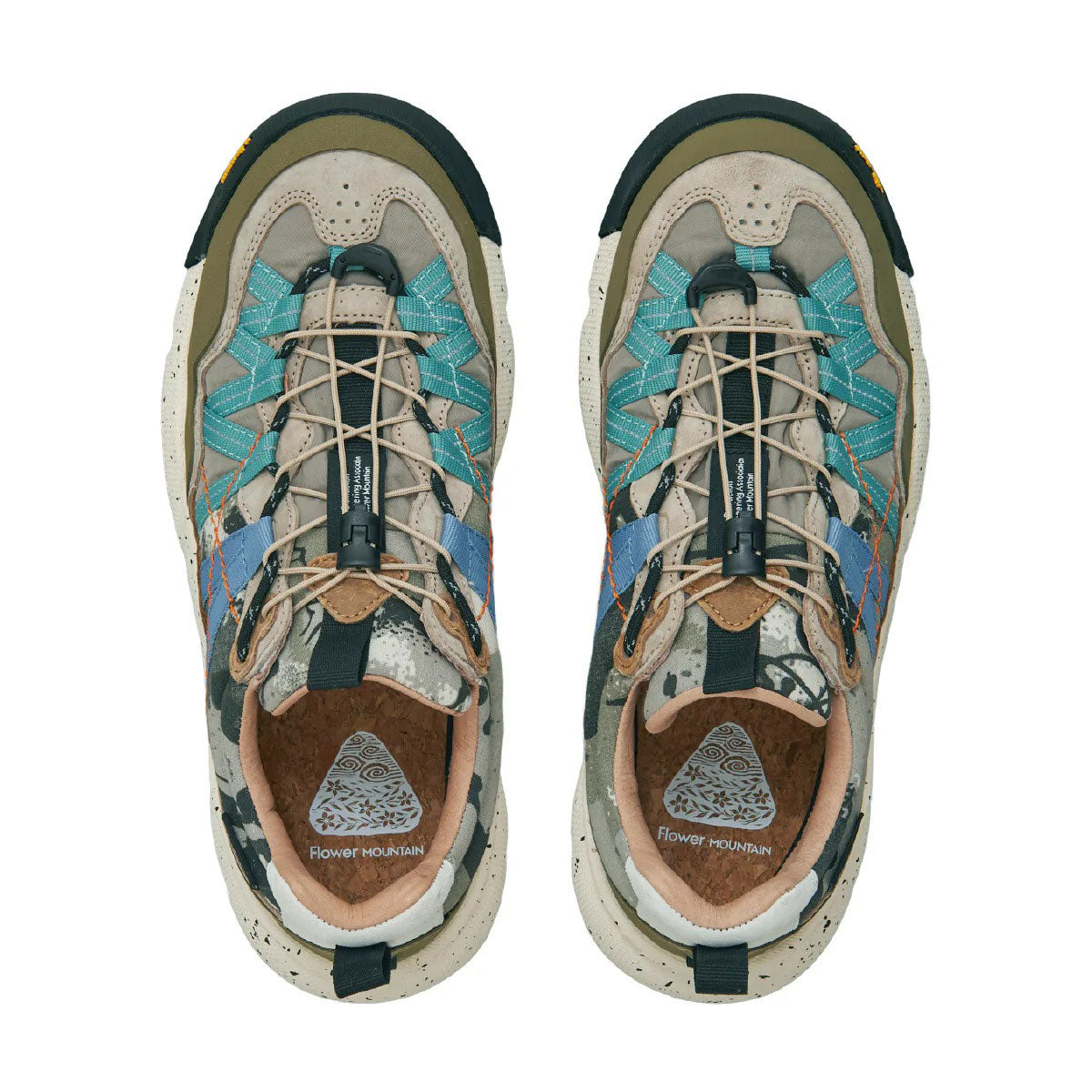 Flower MOUNTAIN - IWANO2 Army green/Gray como 【FM100030】
