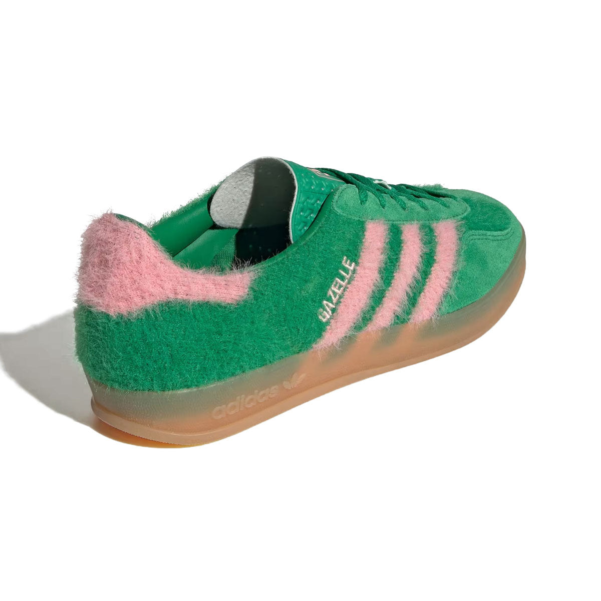 adidas - GAZELLE INDOOR W Green/Glow Pink/Gum【JP8342】