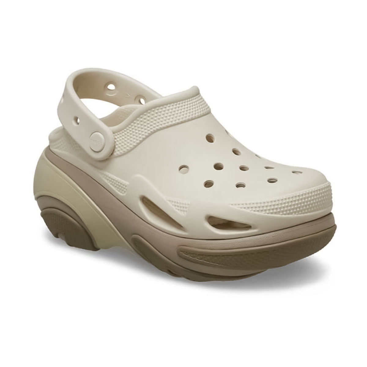 CROCS - BUBBLE CRUSH CLOG TAUPE 【210061-214】