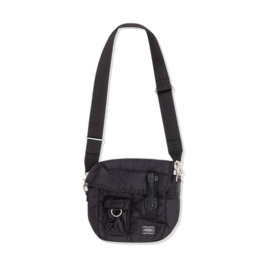 COMME des GARCONS HOMME - NYLON TWILL PORTER BAG BLACK 【HO-K202-051】