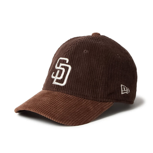 NEW ERA San Diego Padres - Youth 9TWENTY Corduroy DARK BROWN/BROWN【14671640】