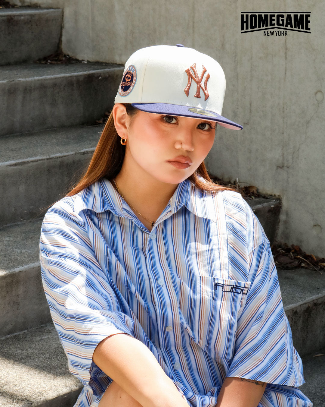 NEW ERA - New York Yankees 59Fifty 1962 World Series Chrome White/Oceanside Blue