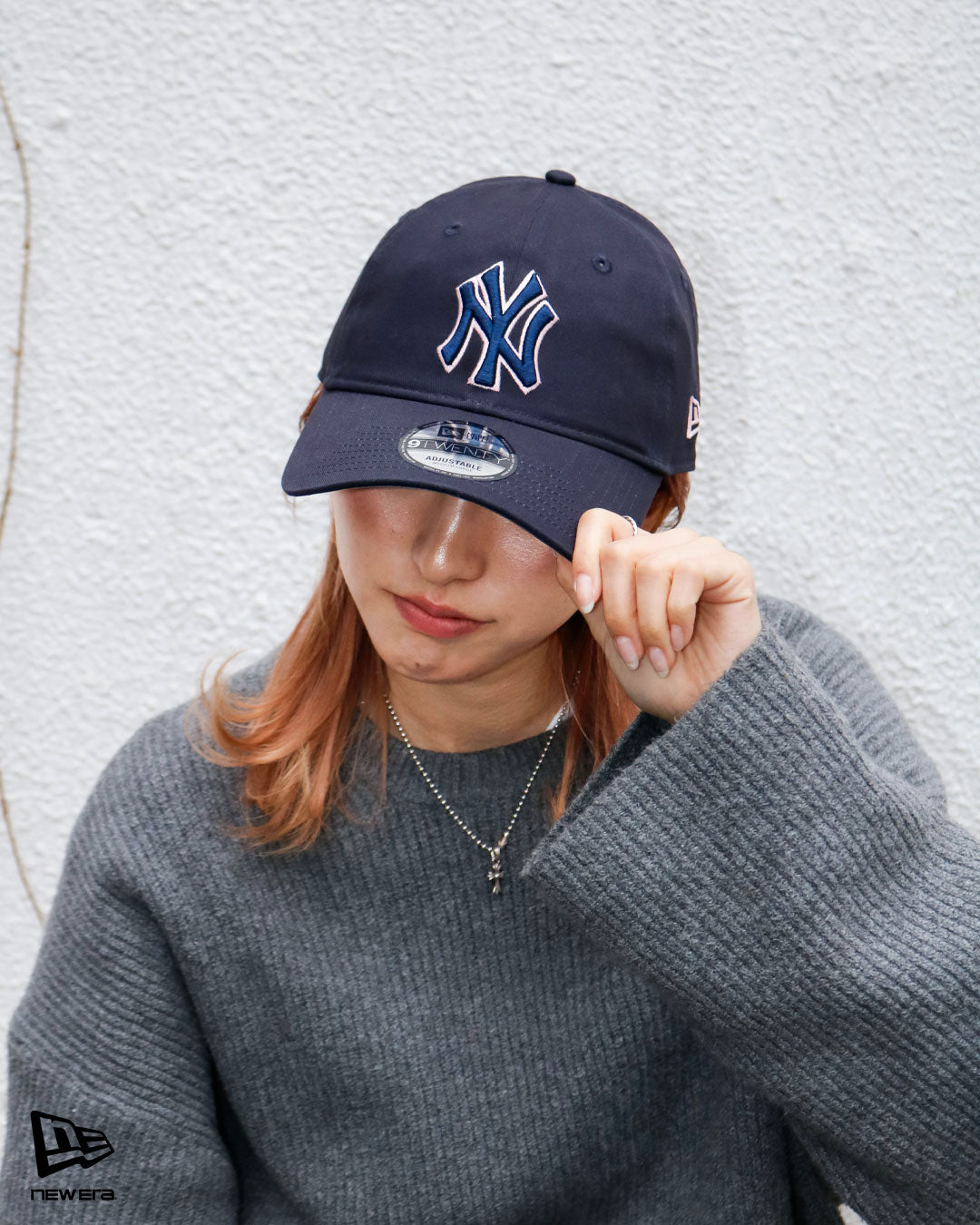 NEW ERA New York Yankees - 9TWENTY Yozakura 夜桜 NAVY 【15063070