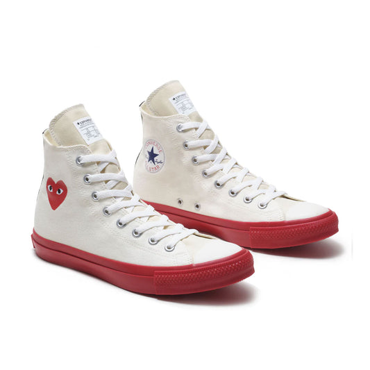 PLAY CONVERSE CHUCK TAYLOR HIGH WHITE 【AZ-K121-001】