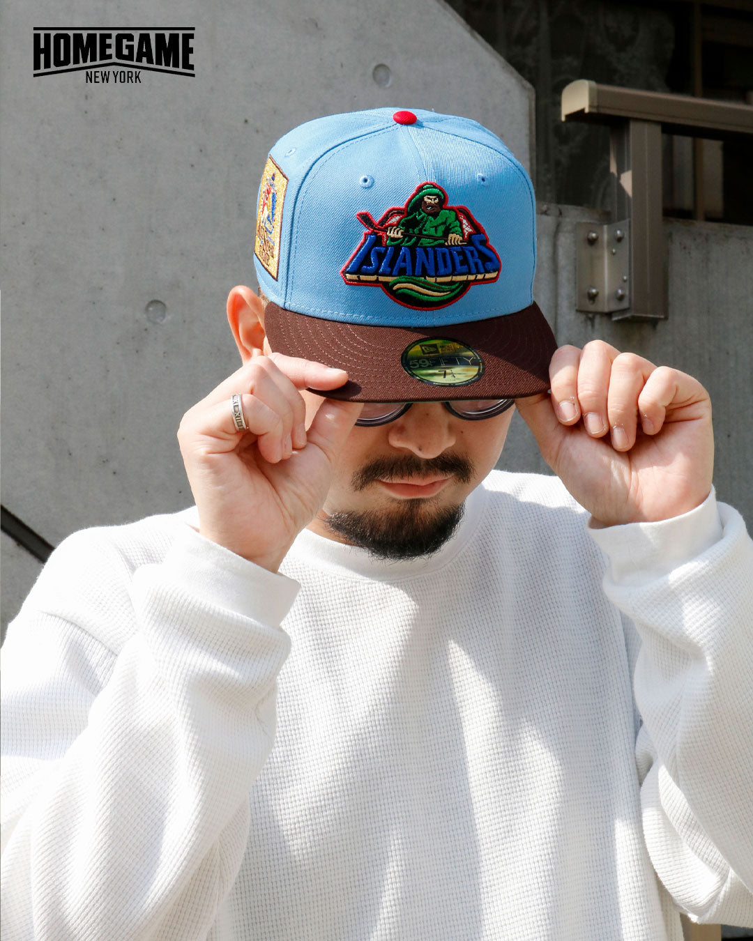 NEW ERA - New York Islanders CO 59Fifty 1982 All Star Game Sky Blue/Burnt Wood