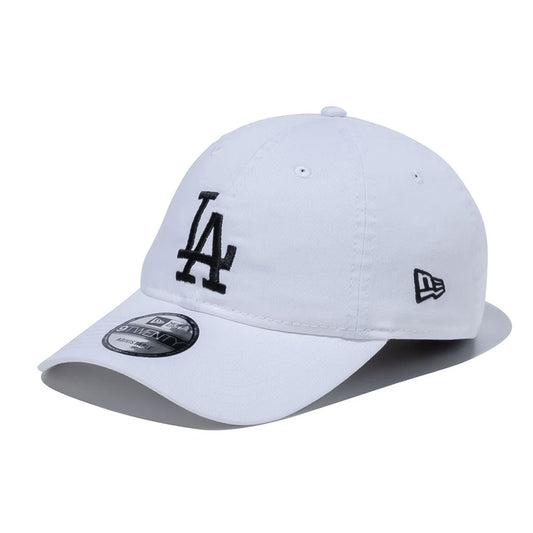 NEW ERA Los Angeles Dodgers - 9TWENTY WASHED COTTON WHITE/BLACK【14525131】