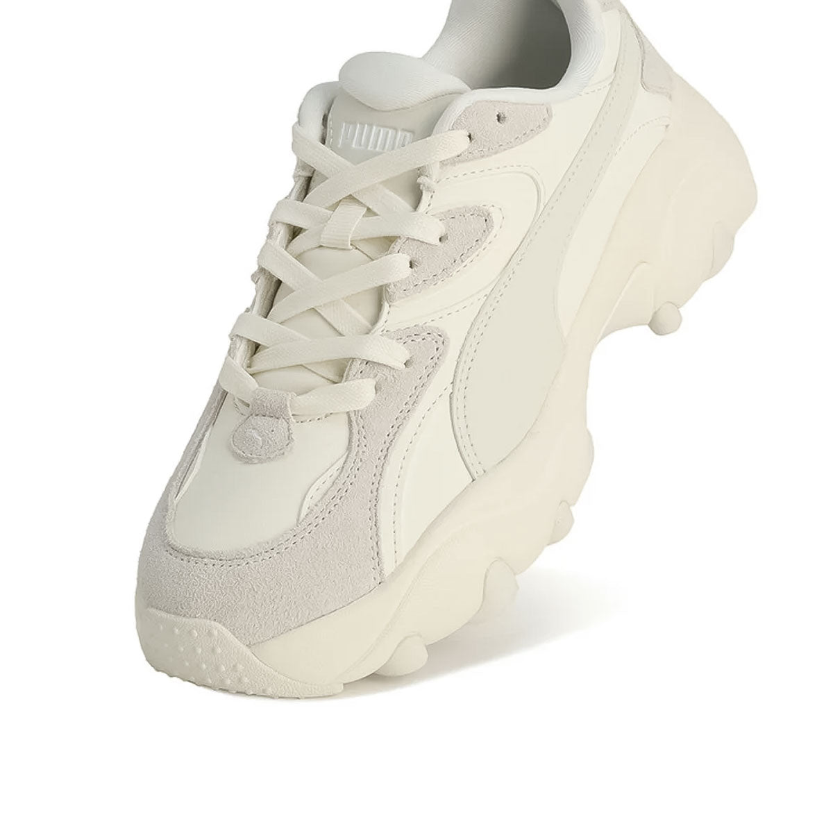 PUMA - Pulsar Lite W Warm White/Vapor Gray/Puma White 【401858-03】