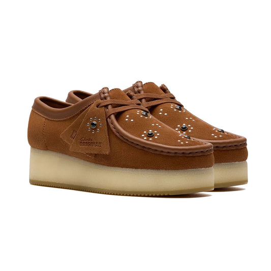 Clarks - Wallacraft Bee Brown/Orange Suede 【26183067】