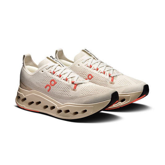 On - Cloudsurfer Max Ivory/Salmon【3WF30223297-MH】