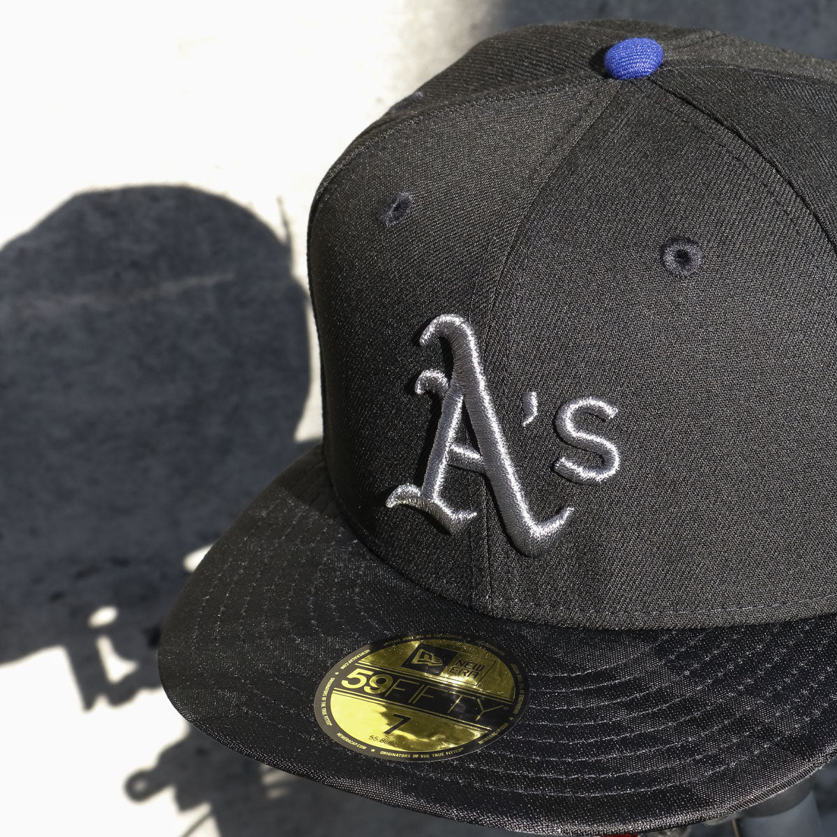 NEW ERA - Oakland Athletics 59Fifty 1989 World Series Black/Black