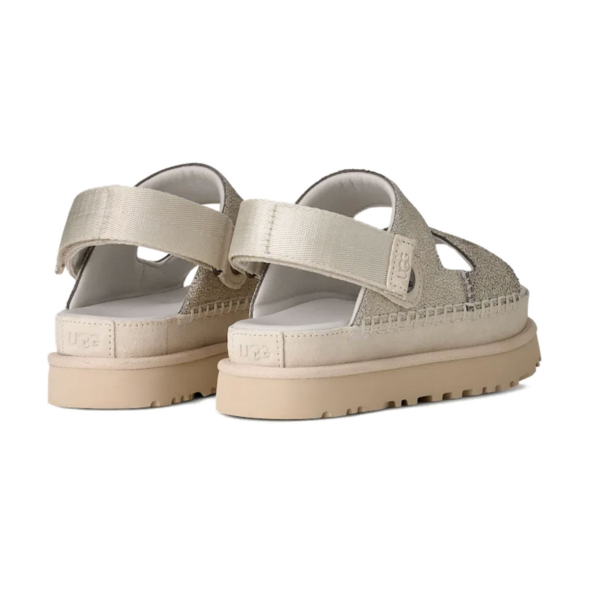 UGG - W GOLDENSTAR CRACKLE GLIDE CRACKLE WHITE 【1177852-CRCK】