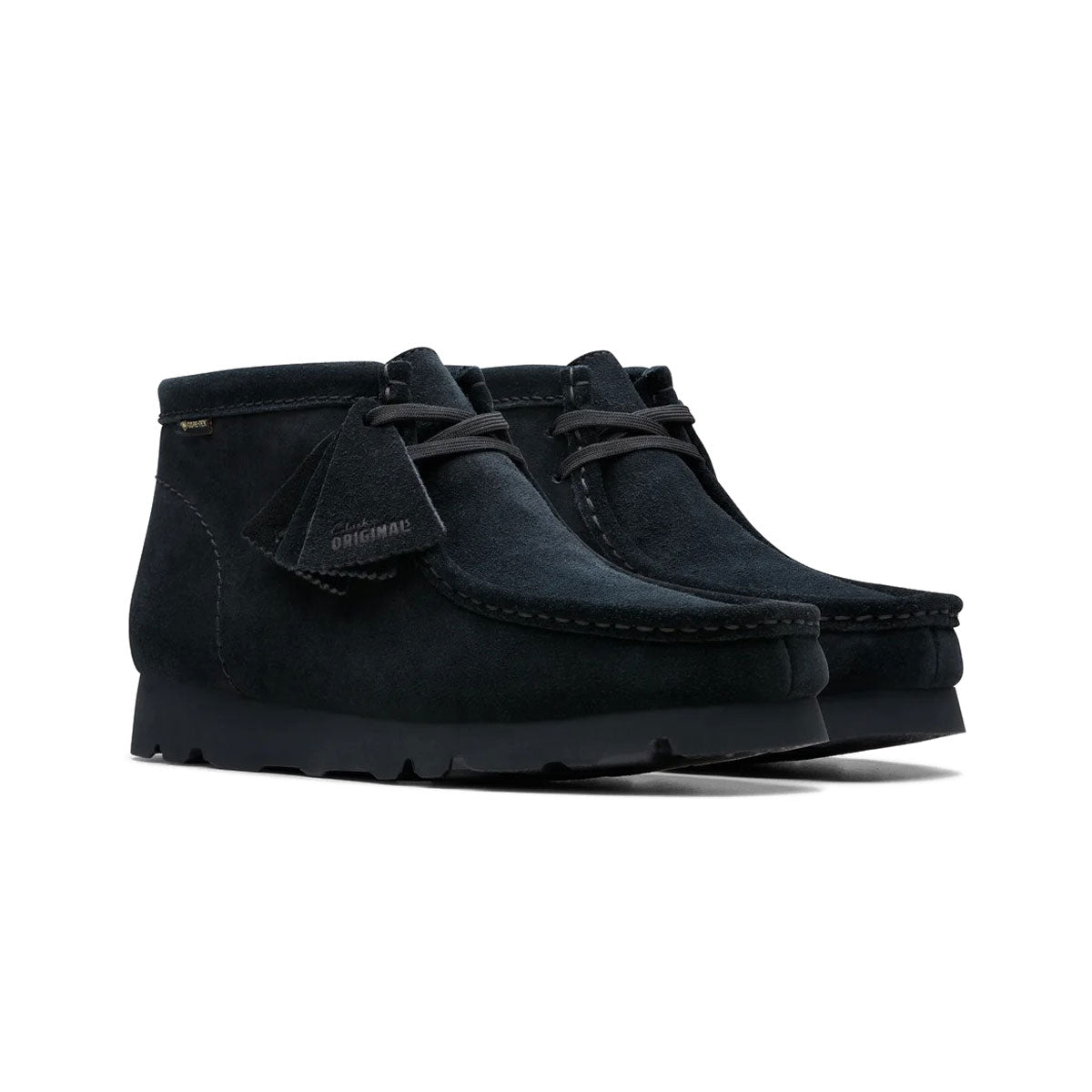 Clarks ‐ WallabeeBT GTX Black Suede 【26179256】