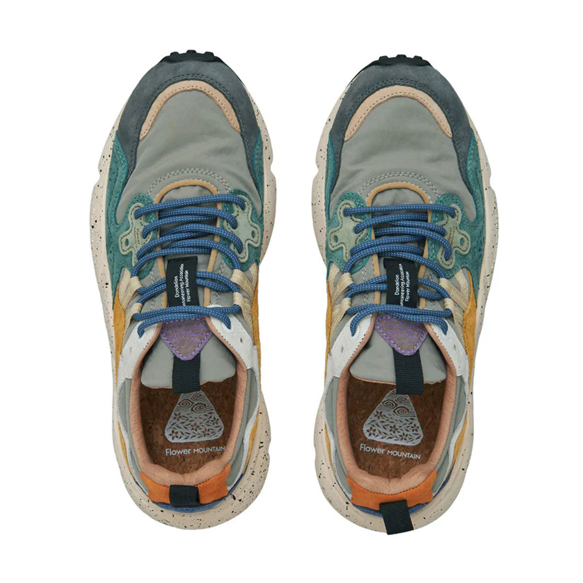 Flower MOUNTAIN - YAMANO3 Gray/Petrol/Zucca 【FM63783】