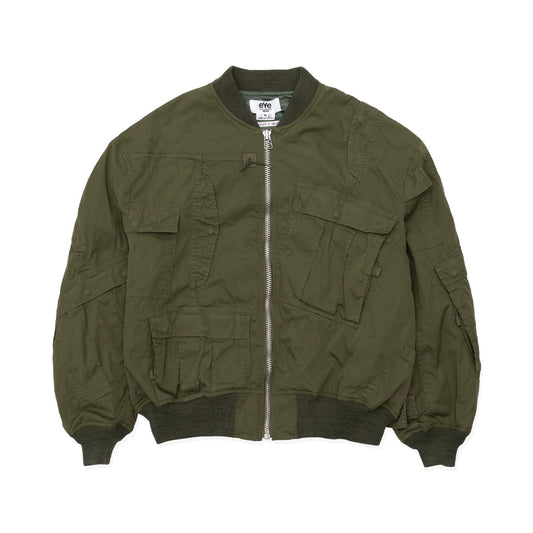 eYe JUNYA WATANABE MAN × Needles - W name MA-1 KHAKI 【WP-J902-100】】