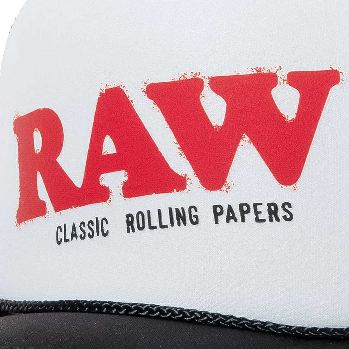 RAW - TRUCKER CAP WHITE
