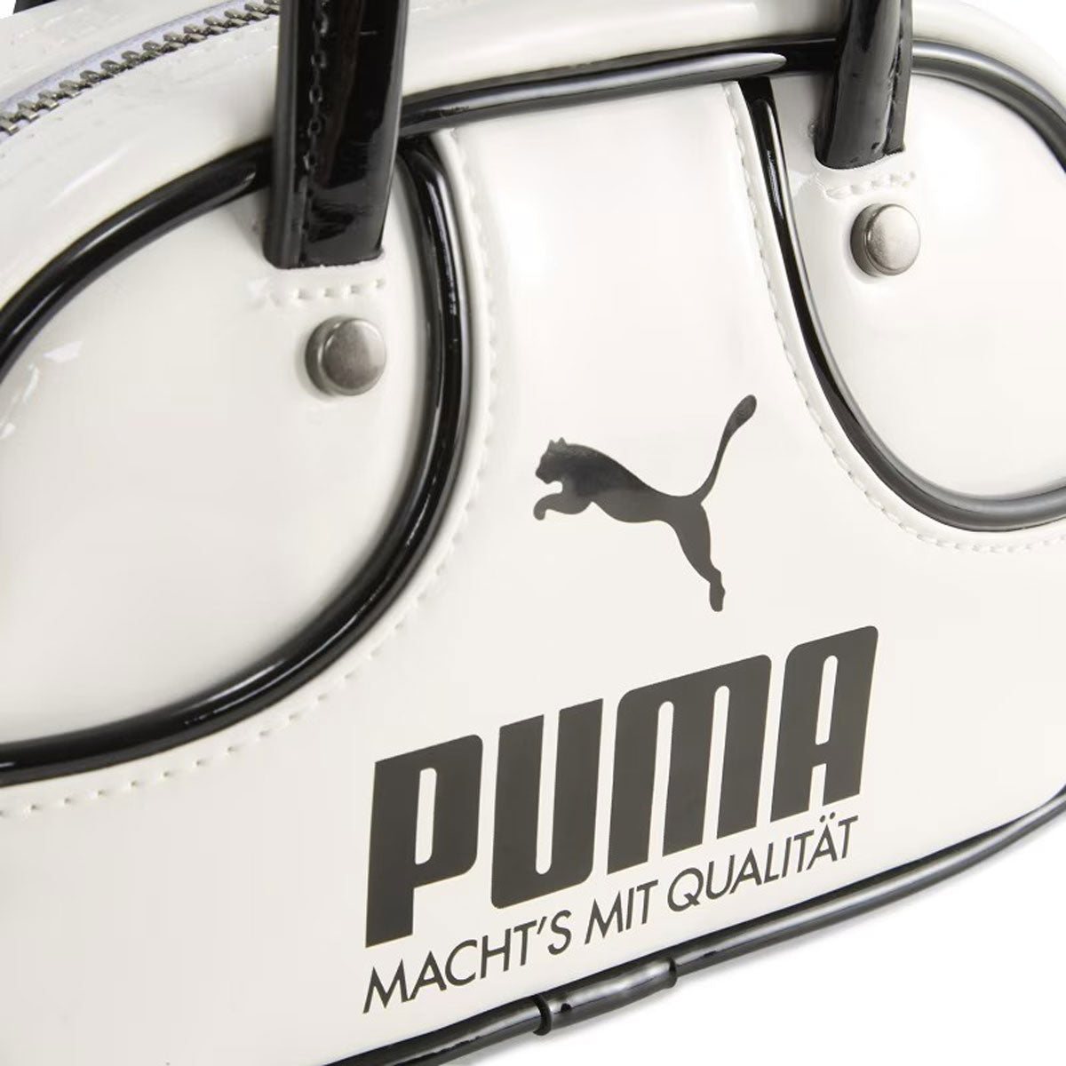 PUMA - 1976 MICRO GRIP BAG PUMA WHITE-PUMA BLACK 【091824-08】