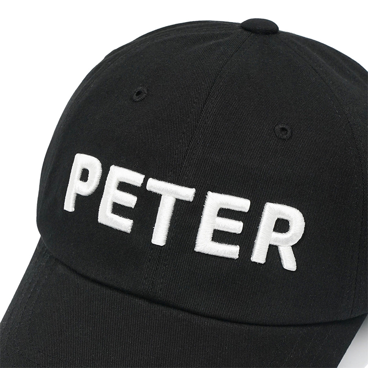 MY NAME IS PETER - PETER BALL CAP BLACK