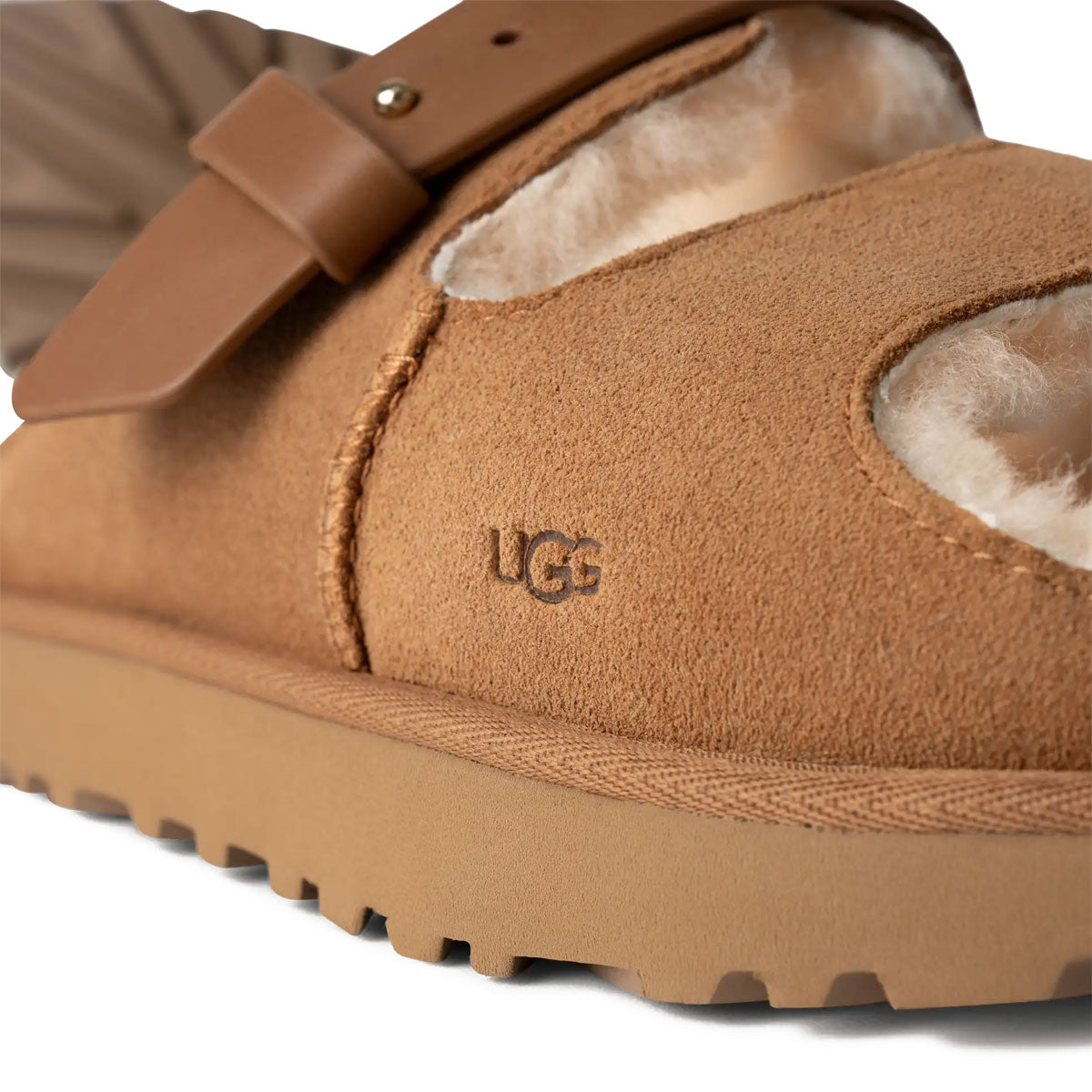 UGG - W GREENPORT STRAP SLIDE 【1167611-CHE】