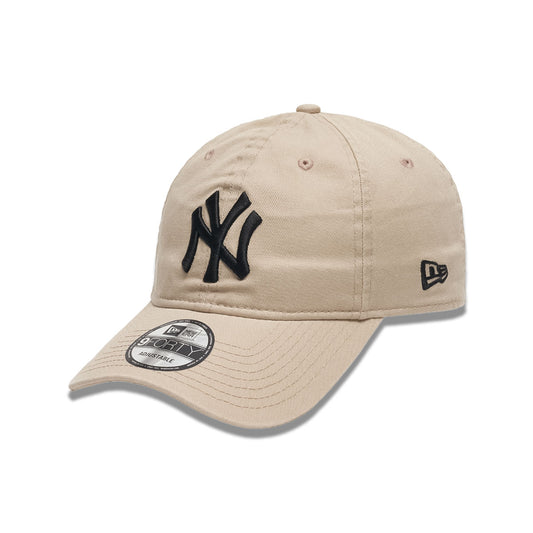 NEW ERA YANKEES - 9FORTY Unstructured WASHED CAP BEIGE 【12836217】