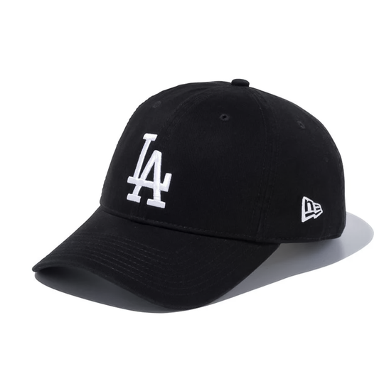 NEW ERA LOS ANGELES DODGERS - 9TWENTY WASHED 25J BLACK/WHITE 【14525137】