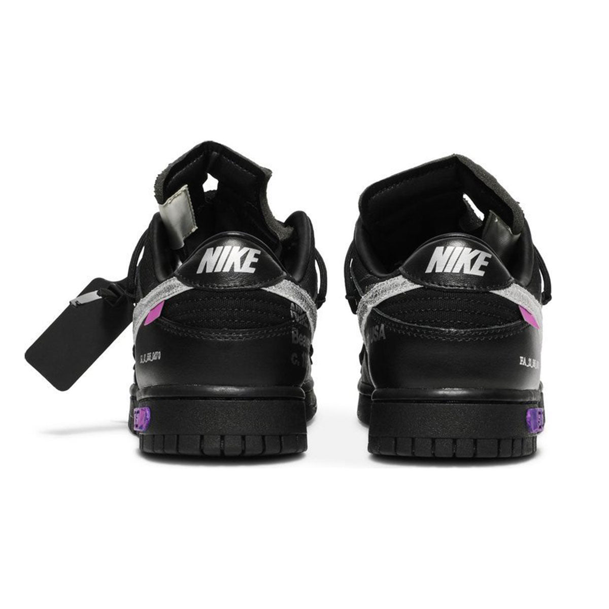 [27.0cm] Off-White × Nike Dunk Low “1 OF 50 Black 50” Off-White × Nike Dunk Low “1 OF 50 Black 50” [231019028-9] [DM1602-001]