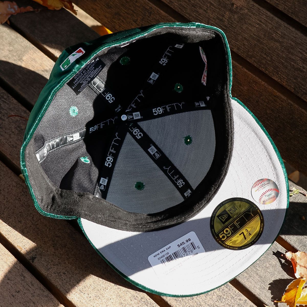 NEW ERA - New York Yankees 59FIFTY 1999 World Series Velvet GREEN