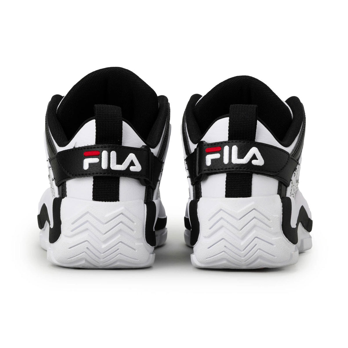 FILA - GRANT HILL 2 LOWPURE PURE WHITE/BLACK/Chinese Red