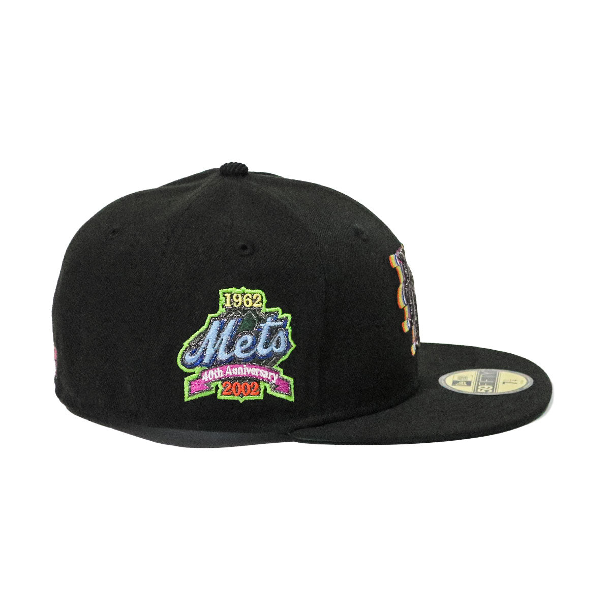 NEW ERA - 59FIFTY New York Mets 40th Anniversary 1962 BLK/MULTI