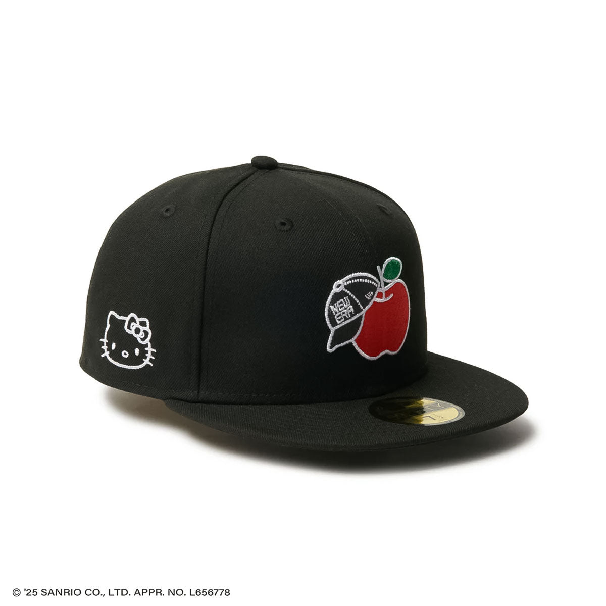 NEW ERA - 59Fifty KITTY APPLE NECAP KITTY BLACK【14348626】