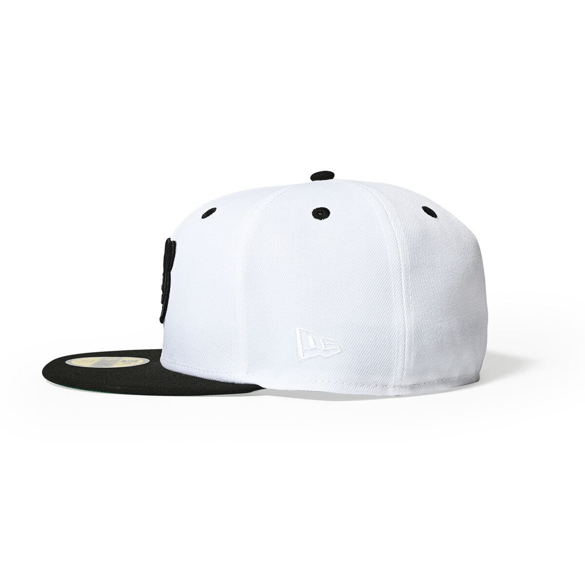 NEW ERA Chicago Cubs - 59FIFTY CO BE ALART FOR FOUL BALLS WHITE/BLACK【70890304】