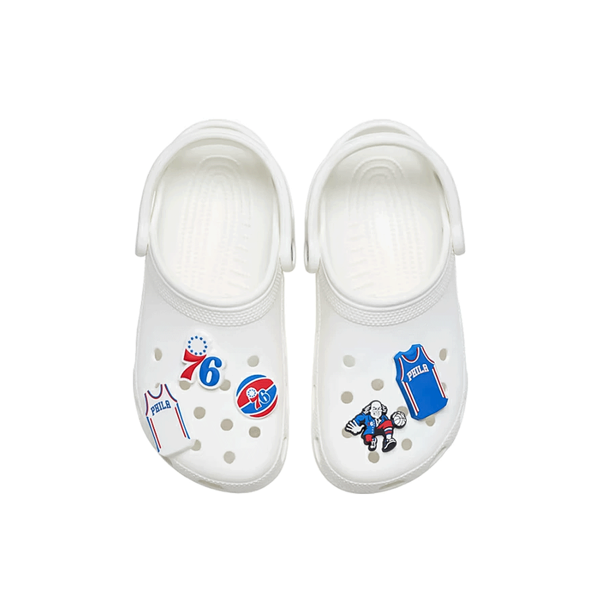 crocs NBA Philadelphia 76ers 5Pck クロックス NBA フィラデルフィア 76ers 5パック 【10011802】