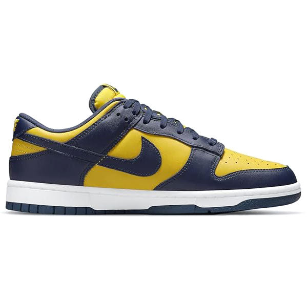 NIKE DUNK LOW RETRO " MICHIGAN "  (VARSITY MAIZE/MIDNIGHT NAVY-WHITE) ナイキ ダンク ロー レトロ " ミシガン " (バーシティメイズ/ミッドナイトネイビー - ホワイト)【dd1391-700】