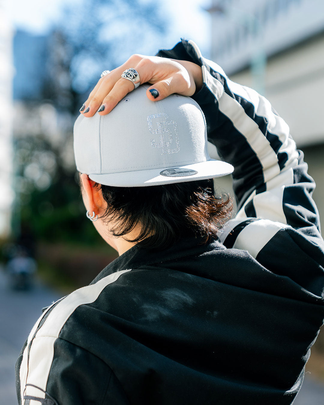 NEW ERA - SAN DIEGO PADRES CO RHINESTONE 9FIFTY DARK GRAY【15063034】