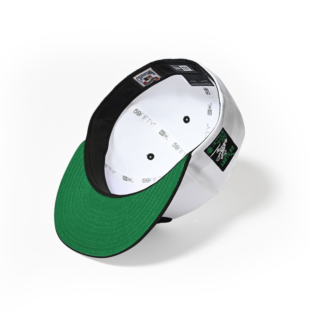 NEW ERA Chicago Cubs - 59FIFTY CO BE ALART FOR FOUL BALLS WHITE/BLACK【70890304】