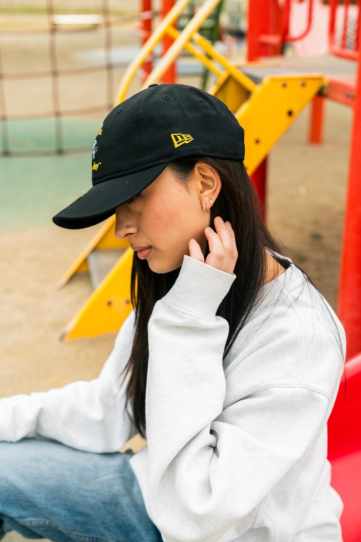 NEW ERA PEANUTS  - 9THIRTY HAVE A NICE DAY BLACK 【14682588 】