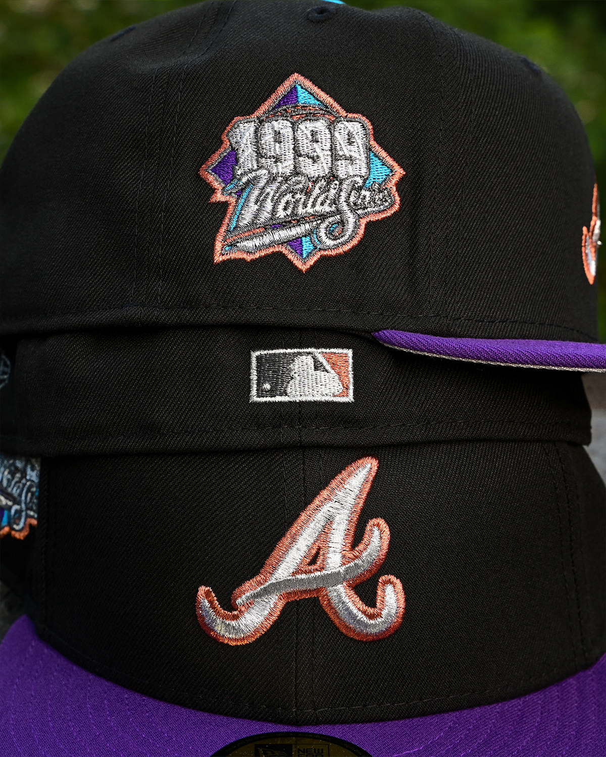 NEW ERA - Atlanta Braves NYCO 59FIFTY World Series 1999 Black/Purple