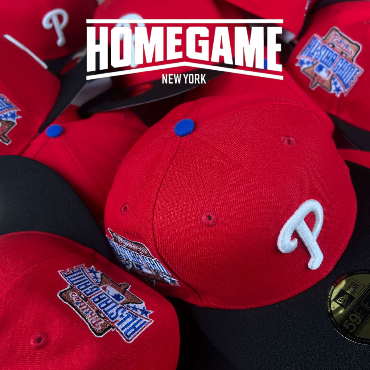 NEW ERA Philadelphia Phillies - 59Fifty 1996 All Star Game Front Door Red/Black