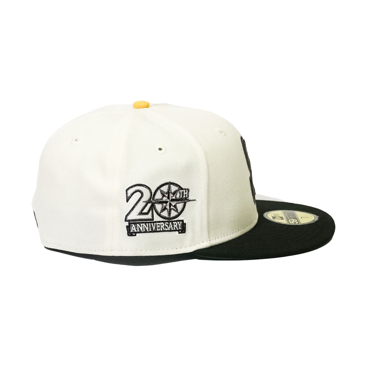 NEW ERA Seattle Mariners - 59FIFTY 20TH ANNIVERSARY CREAME/BROWN