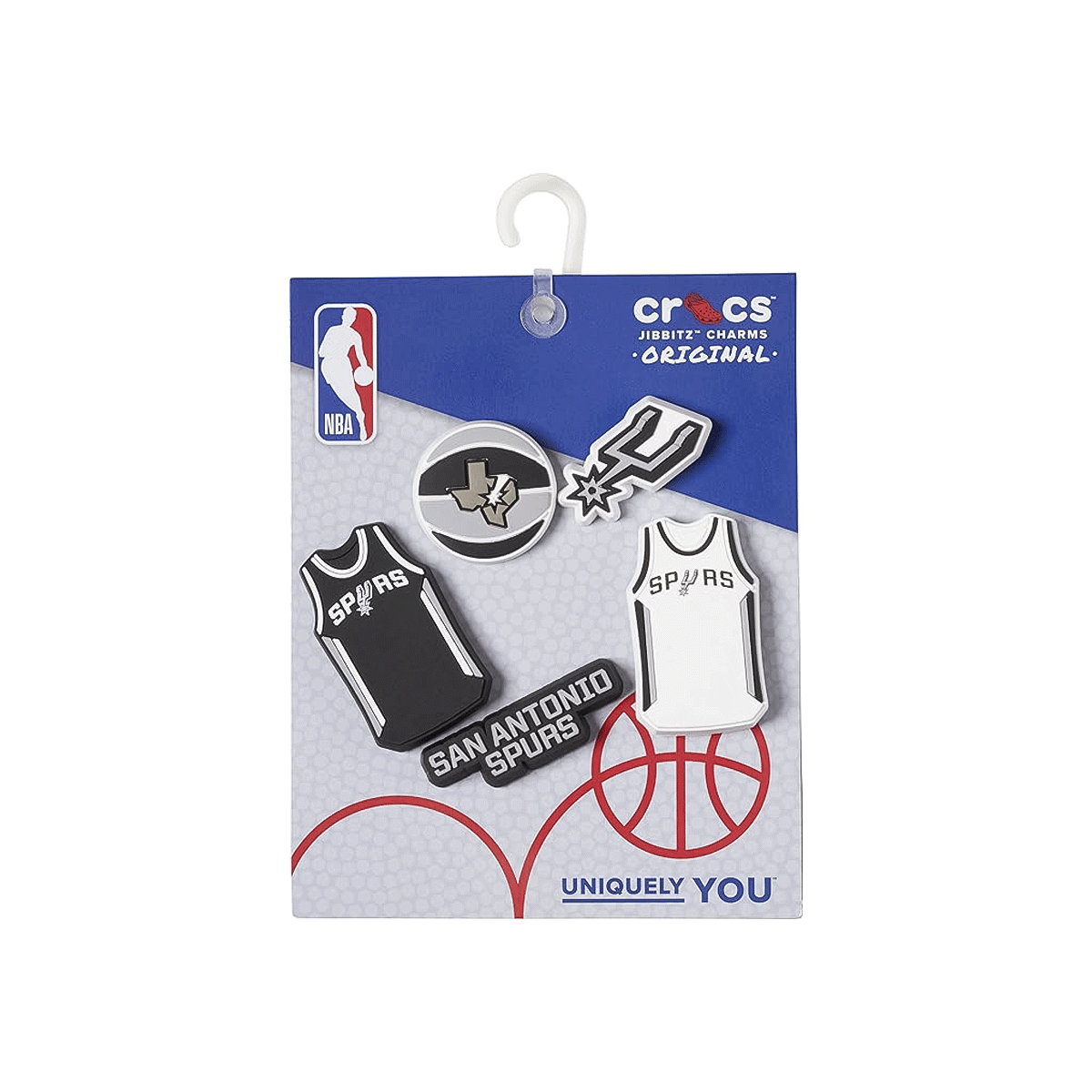 crocs NBA San Antonio Spurs 5Pck クロックス NBA サンアントニオ スパーズ 5パック 【10011807】