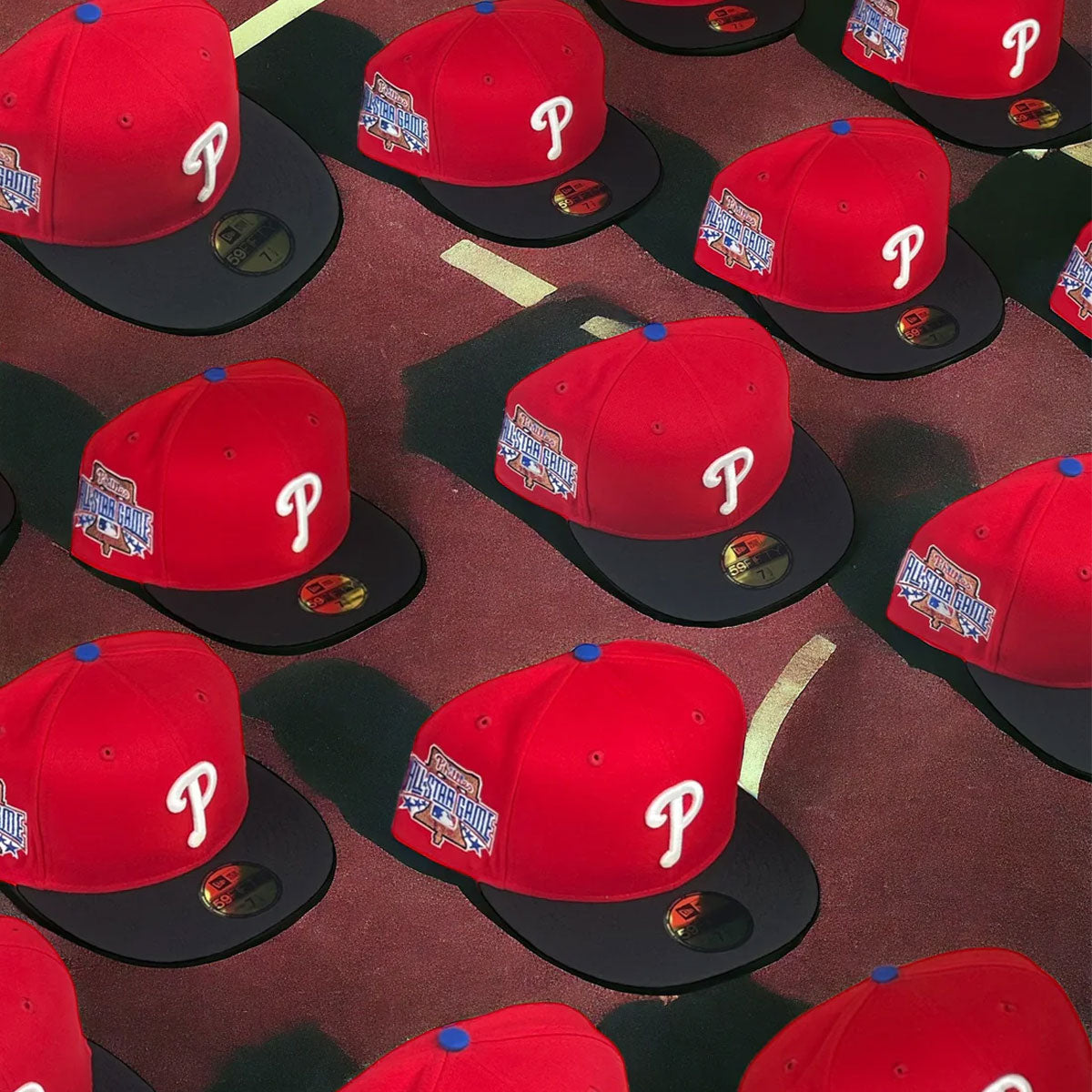 NEW ERA Philadelphia Phillies - 59Fifty 1996 All Star Game Front Door Red/Black