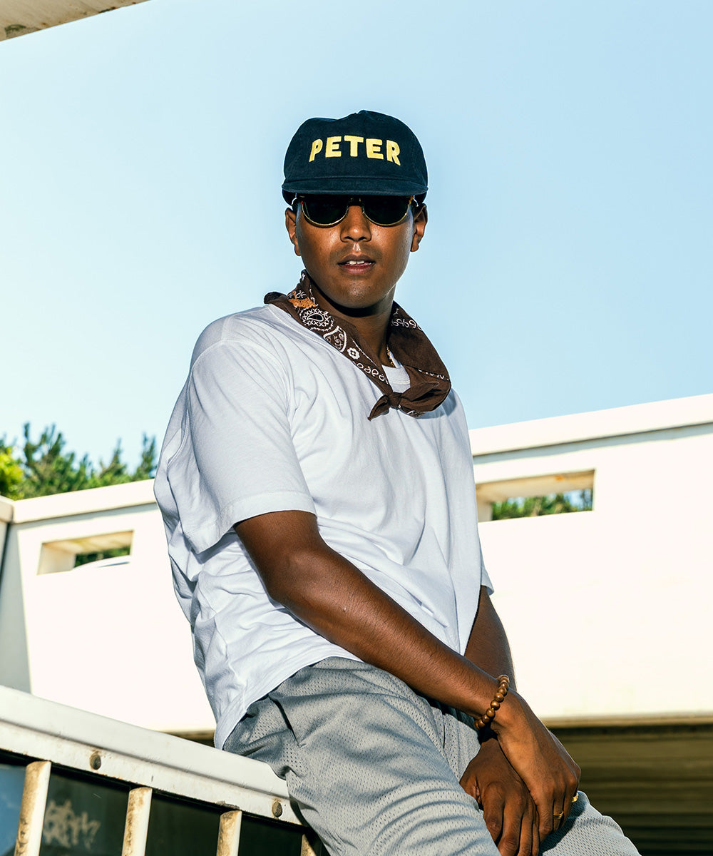MY NAME IS PETER - 5-PANEL PETER CAP NAVY